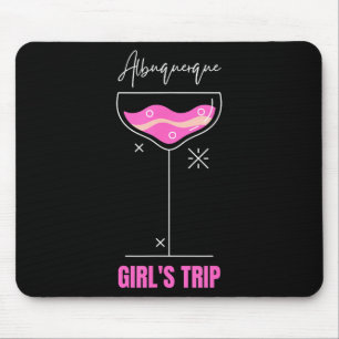 Tapis De Souris Voyage de filles Boisson de plage Albuquerque Nouv