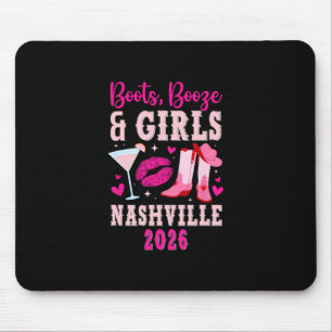 Tapis De Souris Voyage drôle de filles à Nashville 2026 Vacances d