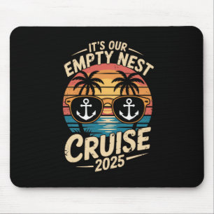 Tapis De Souris Voyage du nid vide 2025 C'est notre croisière du n