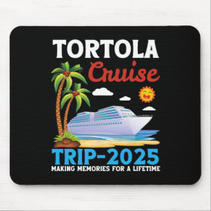 Tapis De Souris Voyage en croisière à Tortola 2025 Créer des souve