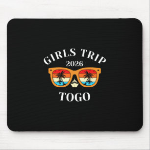 Tapis De Souris Voyage entre filles 2026 Togo Spring Break 2026 Cr