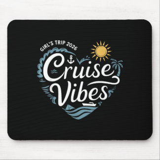 Tapis De Souris Voyage Filles 2026 Croisière Ambiance Hawaï Été