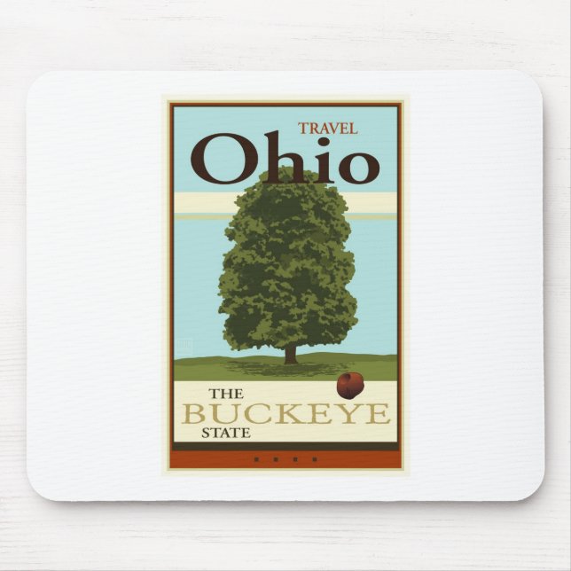 Tapis De Souris Voyage Ohio (Devant)