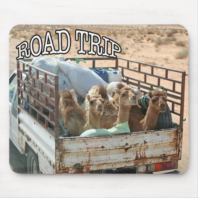 Tapis De Souris Voyage par la route (Devant)