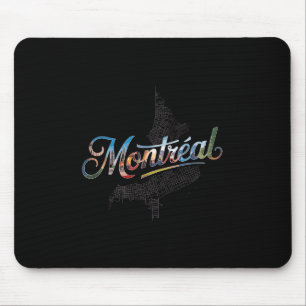 Tapis De Souris Voyage Vacances Montréal Québec Canada 