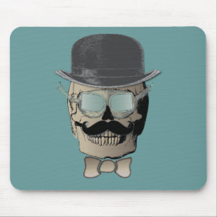 Tapis De Souris Voyageur de M. Bones Steam Punk Time