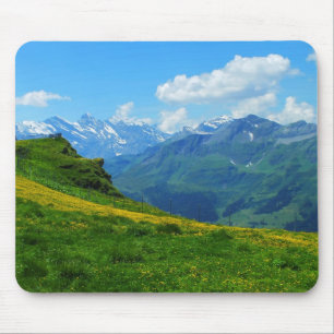 Tapis De Souris Vue alpine en Suisse