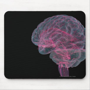 Tapis De Souris Vue arrière de l'esprit humain