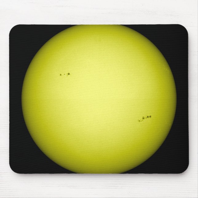 Tapis De Souris Vue complète du soleil (Devant)
