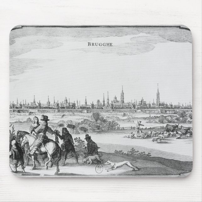Tapis De Souris Vue de Bruges (Devant)