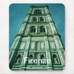 Tapis De Souris Vue de campanile de Firenze