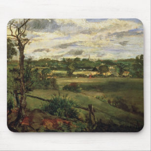 Tapis De Souris Vue de Highgate de bruyère de Hampstead, c.1834
