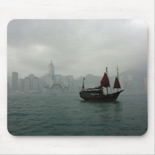 Tapis De Souris Vue de Kowloon vers Wan Chai, Hong Kong