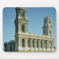 Vue de la façade de l'église de