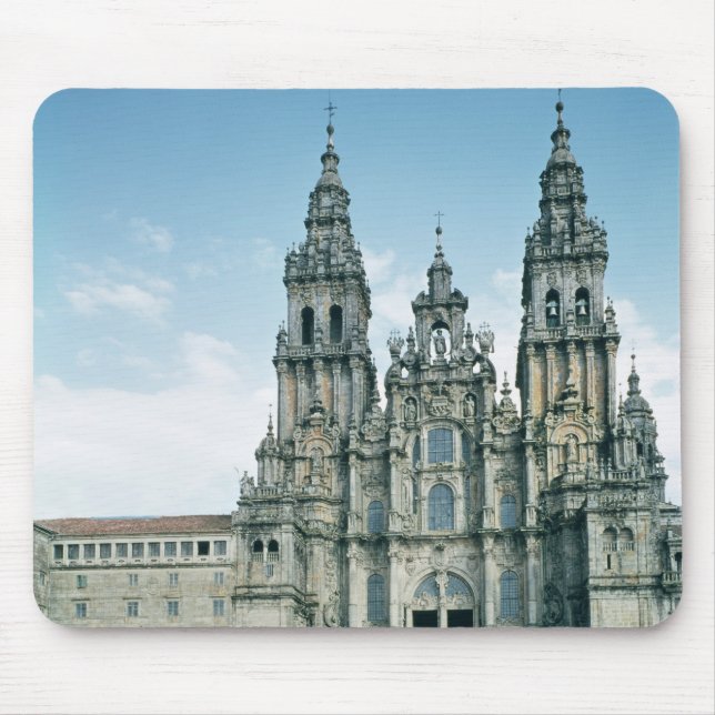 Tapis De Souris Vue de la façade occidentale, établie 1738-50 (Devant)