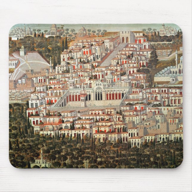 Tapis De Souris Vue de la ville de Damas (Devant)