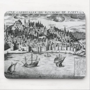 Tapis De Souris Vue de Lisbonne
