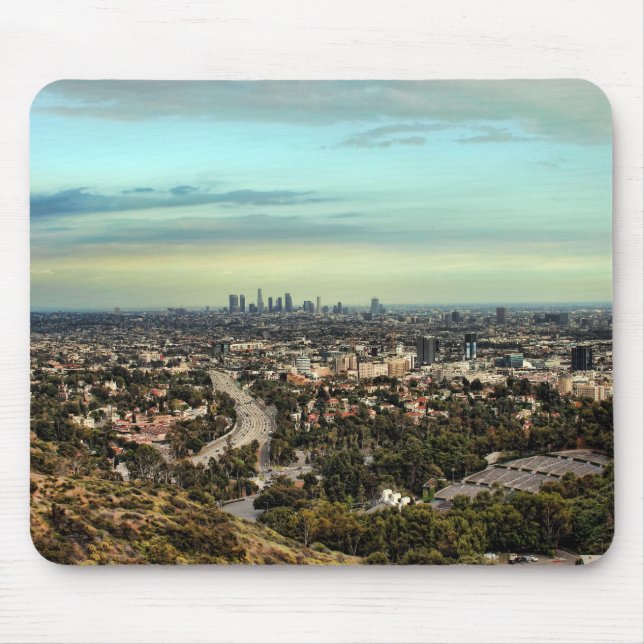 Tapis De Souris Vue de Los Angeles (Devant)