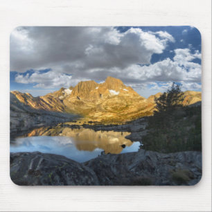 Tapis De Souris Vue de randonneur de Garnet Lake Sunrise 2 - JMT