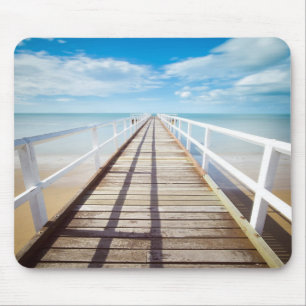 Tapis De Souris Vue depuis Pier sur la mer