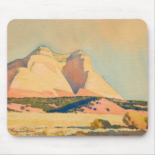 Tapis De Souris Vue du Mont Carmel, Utah par Maynard Dixon