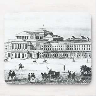 Tapis De Souris Vue du théâtre grand, Varsovie