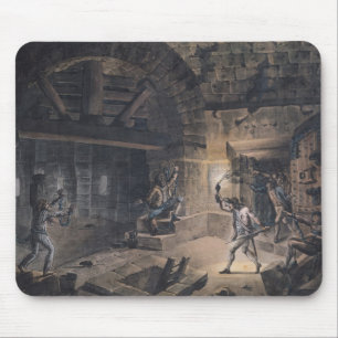Tapis De Souris Vue d'une cellule dans la bastille