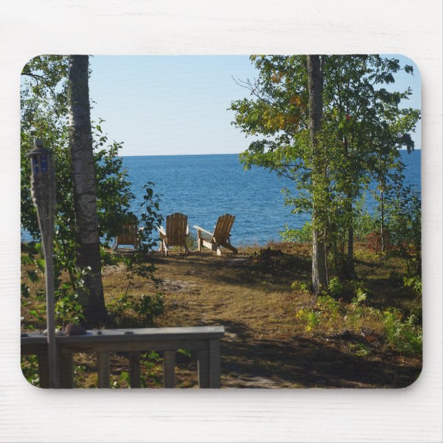 Tapis De Souris Vue Mousepad du lac Supérieur (Devant)