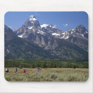 Tapis De Souris Vue panoramique de la chaîne Teton
