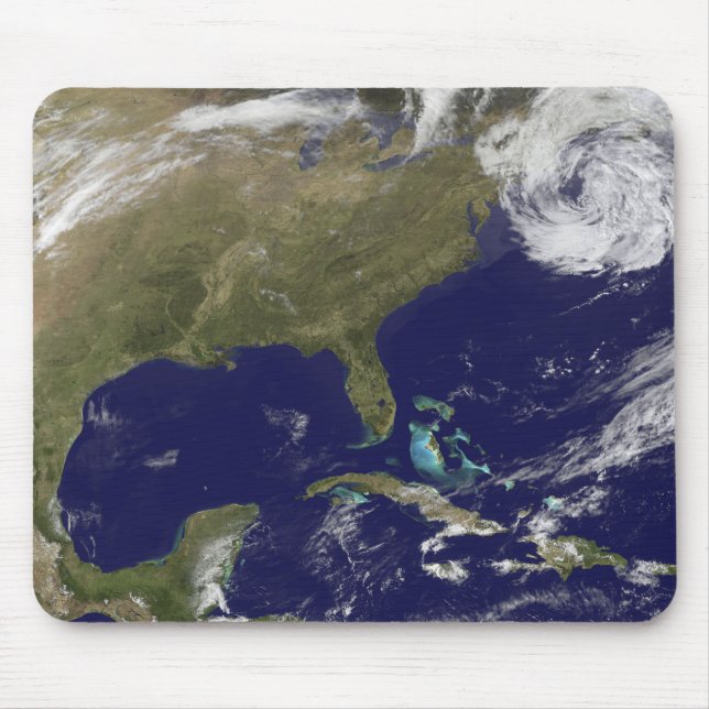 Tapis De Souris Vue satellite de la côte Est des États-Unis (Devant)