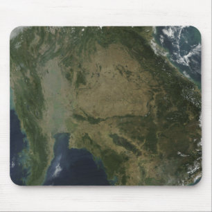 Tapis De Souris Vue satellite de l'Indochine