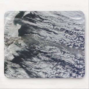 Tapis De Souris Vue satellite d'un panache de cendres 3