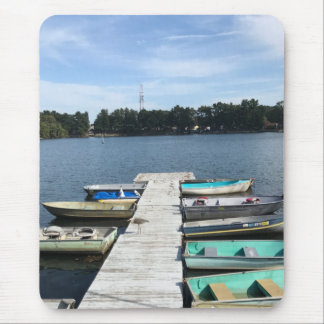 Tapis de souris vue sur lac