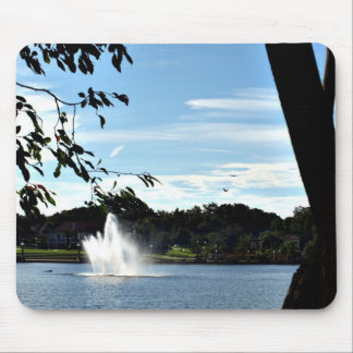 Tapis De Souris Vue sur le lac
