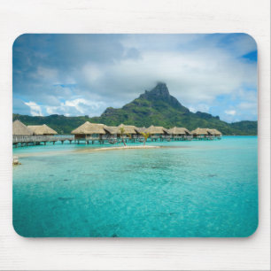 Tapis De Souris Vue sur le mousepad d'île de Bora Bora