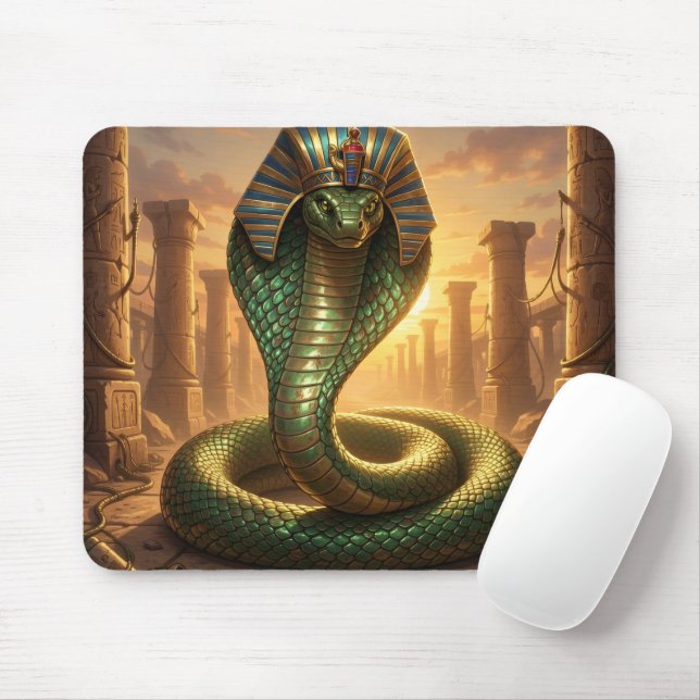Tapis De Souris Wadjet – Ägyptische Schlangengöttin´6 (Avec souris)