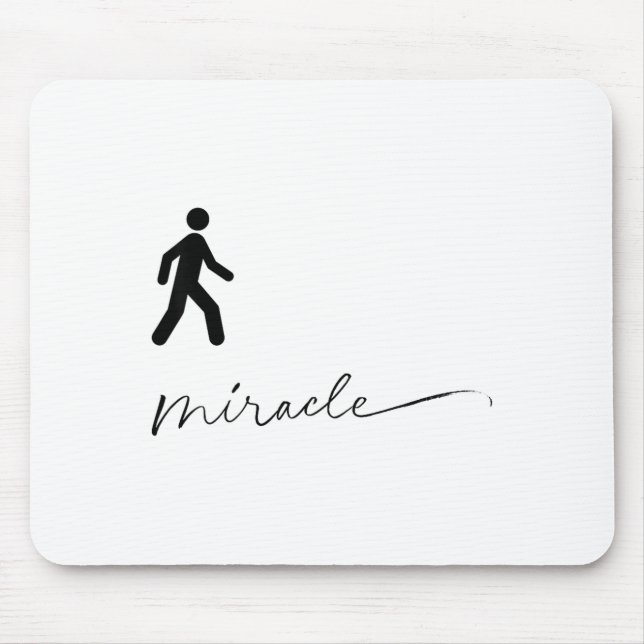 Tapis De Souris Walking Miracle Apparel  (Devant)