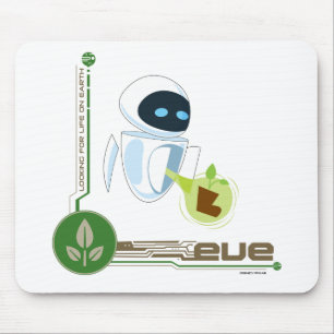Tapis De Souris Wall*E avec Eve le plante Disney