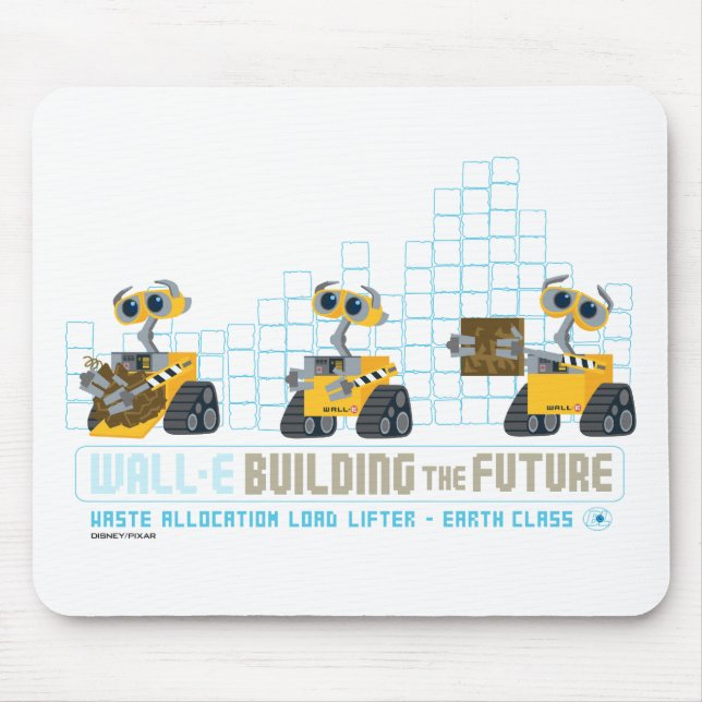 Tapis De Souris WALL-E Construire l'avenir (Devant)