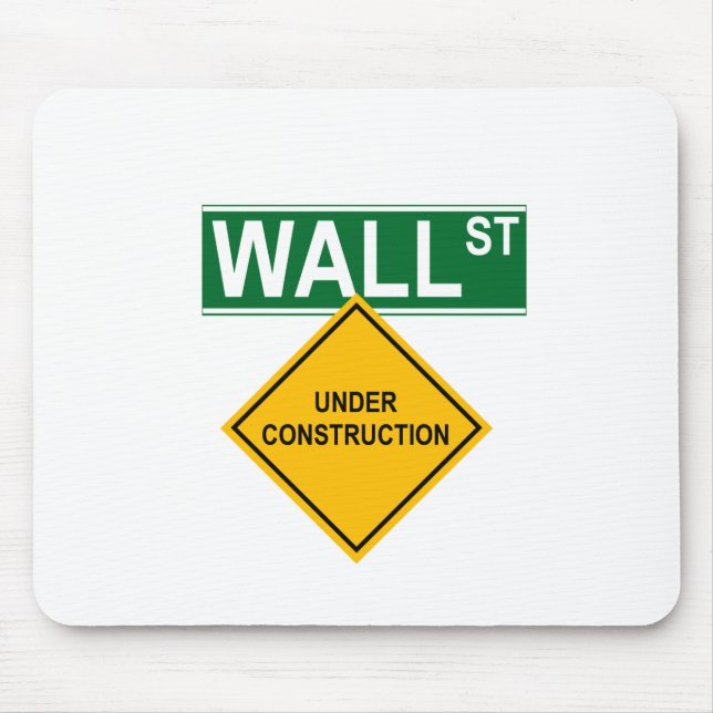Tapis De Souris Wall Street : En construction (Devant)
