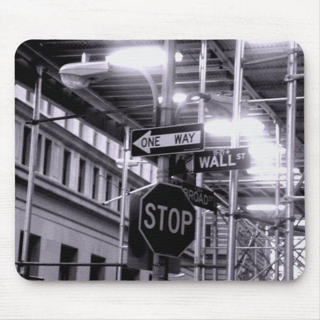 Tapis De Souris Wall Street Mousepad (Devant)