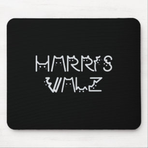 Tapis De Souris Waltz 2024 Election Funny Cat Kamala Harris Tim Wa