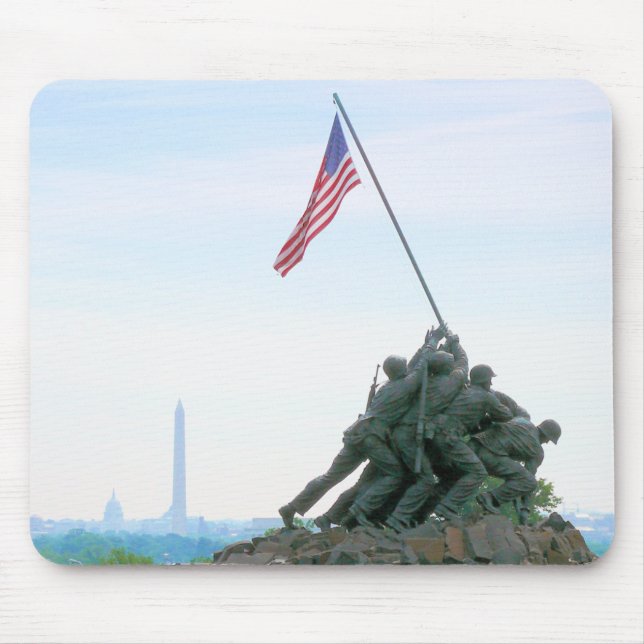 Tapis De Souris Washington DC de mémorial d'Iwo Jima (Devant)