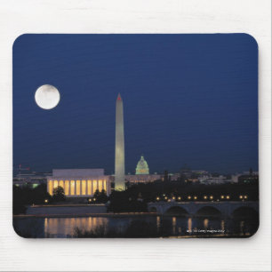 Tapis De Souris Washington DC la nuit