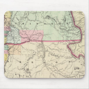Tapis De Souris Washington Et Oregon