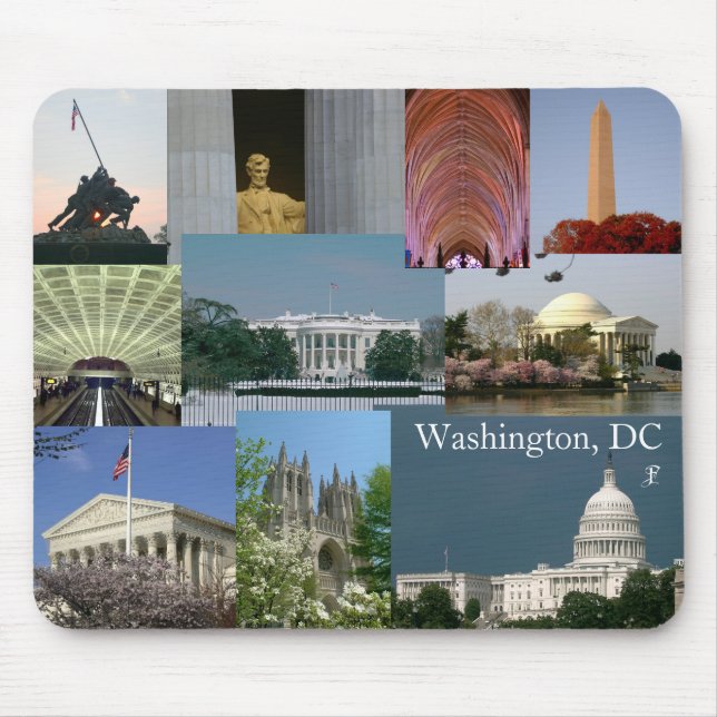 Tapis De Souris Washington, souvenir Mousepad de photo de C.C (Devant)