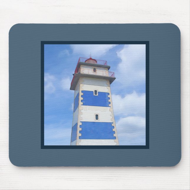 Tapis De Souris Watercolor lighthouse (Devant)
