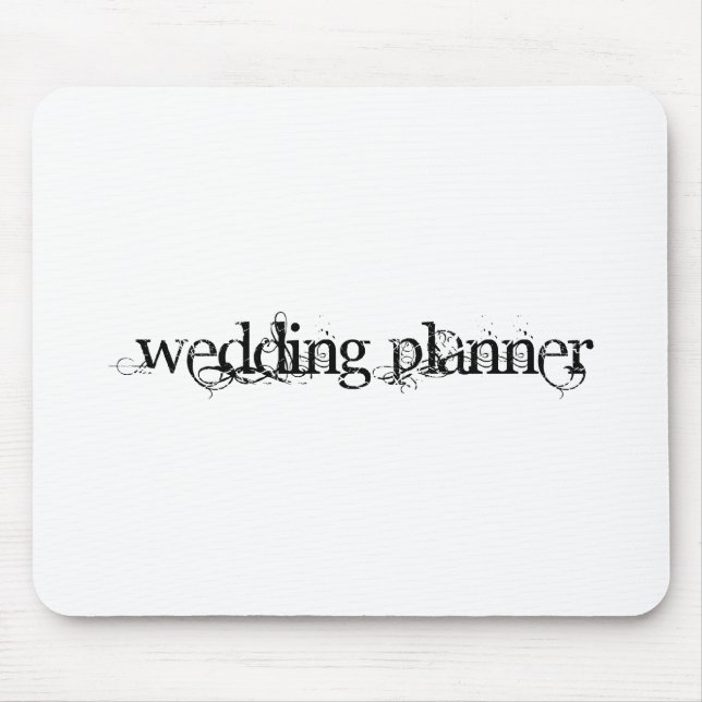 Tapis De Souris Wedding planner (Devant)
