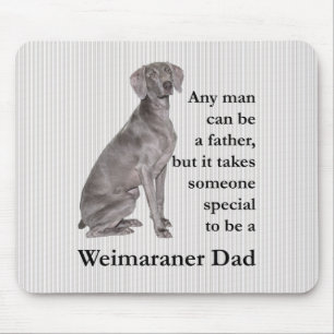 Tapis De Souris Weimaraner Papa Mousepad