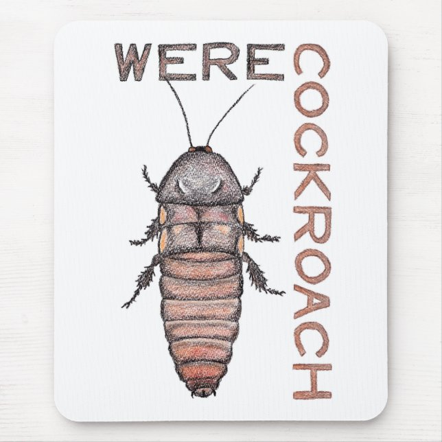 Tapis De Souris Werecockroach Mousepad (Devant)
